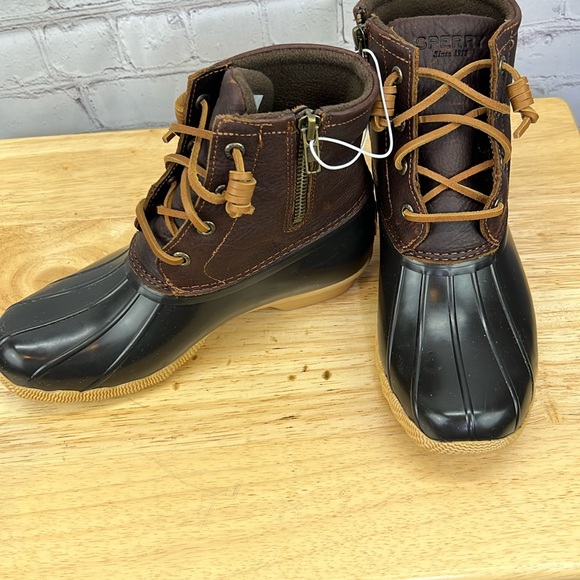 Otrain Grey Sperry Duck Boots Womens Rain Boots Off Brand Sperry